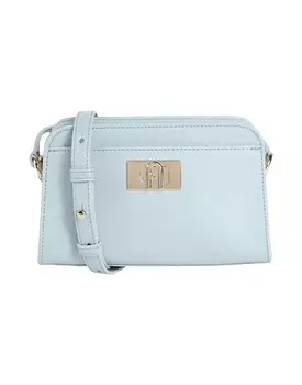 Сумка через плечо Furla, небесно-голубой