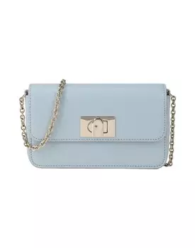 Сумка через плечо Furla, небесно-голубой