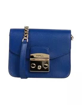Сумка через плечо Furla, ярко-синий