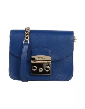 Сумка через плечо Furla, ярко-синий