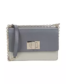 Сумка через плечо Furla, серый