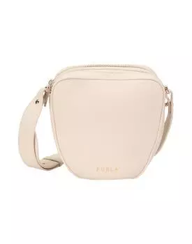Сумка через плечо FURLA, слоновая кость