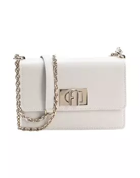 Сумка через плечо Furla, светло-серый