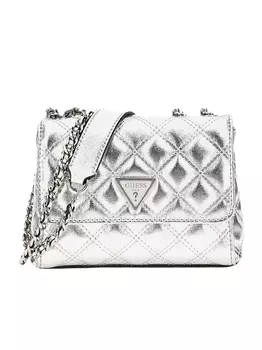 Сумка через плечо giully Guess, серебряный