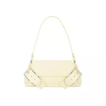 Сумка через плечо Givenchy Voyou Shoulder Flap Bag, цвет Soft Yellow
