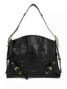 Сумка через плечо Givenchy Voyou среднего размера, черный
