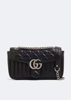 Сумка через плечо Gucci GG Marmont Small, черный