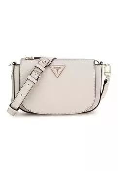 Сумка через плечо Guess, бежевая