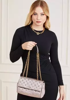 Сумка через плечо Guess, бежевый