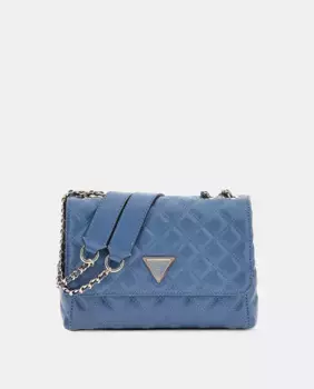 Сумка через плечо Guess Giully, бирюзовый