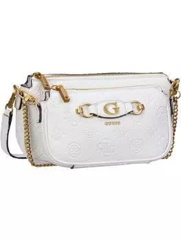 Сумка через плечо Guess Izzy Peony, белый
