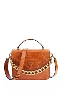 Сумка через плечо Guess, коричневый