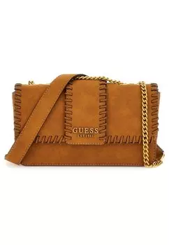 Сумка через плечо Guess, коричневый