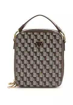 Сумка через плечо Guess, mehrfarbig braun