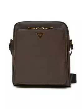 Сумка через плечо Guess Milano-Saffiano Eco-Mini Bags HMMISA P4260, коричневый
