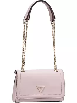 Сумка через плечо Guess Noelle Convertible Crossbody Flap, цвет Light Rose