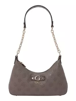 Сумка через плечо GUESS Shoulder Bag GERTY, серо-коричневый