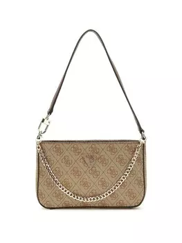 Сумка через плечо GUESS Shoulder Noelle, бежевый