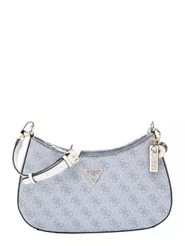 Сумка через плечо GUESS Shoulder Noelle, цвет Sky blue/Light blue