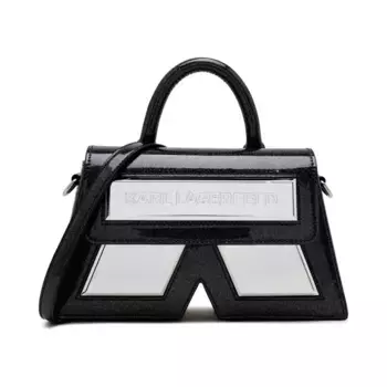 Сумка через плечо Icon k sp cb с блестками Karl Lagerfeld, черный