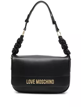Сумка через плечо из искусственной кожи Love Moschino, черный