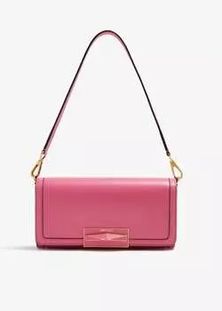 Сумка через плечо Jimmy Choo Diamond Mini, розовый