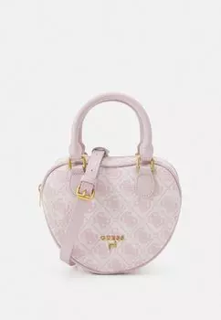 Сумка через плечо JUNIOR HEART BAG Guess, цвет wild tulip