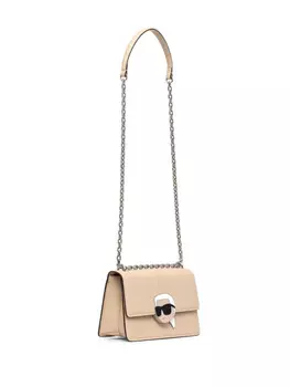 Сумка через плечо Karl Lagerfeld Ikon Lock, нейтральный цвет