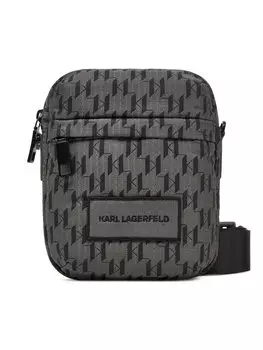 Сумка через плечо KARL LAGERFELD, серый