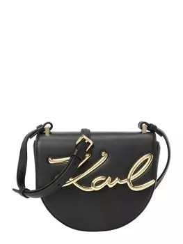 Сумка через плечо Karl Lagerfeld Signature, черный