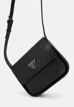 Сумка через плечо Keandra Crossbody Flap Guess, черная