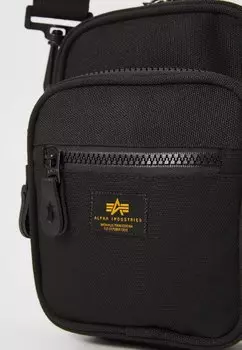 Сумка через плечо LABEL MESSENGER BAG UNISEX Alpha Industries, черный