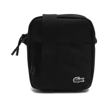 Сумка через плечо Lacoste, черный