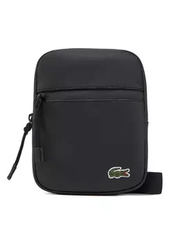 Сумка через плечо Lacoste, черный