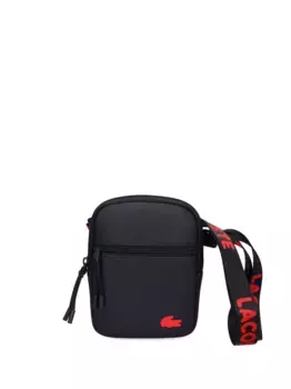 Сумка через плечо Lacoste, черный