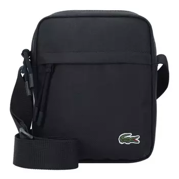 Сумка через плечо LACOSTE Crossbody Bag Neocroc, черный