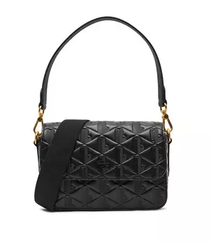 Сумка через плечо Lacoste messenger, черный