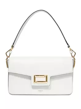 Сумка через плечо Lancel Angele Flap, белый