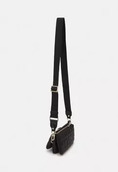 Сумка через плечо Latona Mini Top Zip Guess, черная