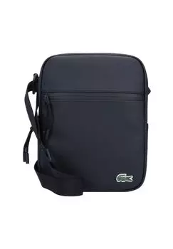 Сумка через плечо LCST 19 см LACOSTE, цвет Noir