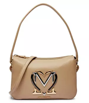 Сумка через плечо Love Moschino, бежевый