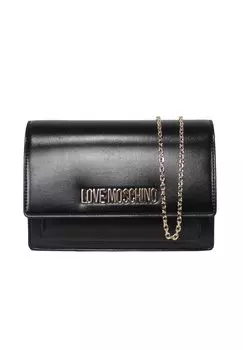 Сумка через плечо Love Moschino, черная