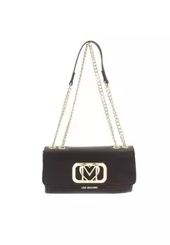 Сумка через плечо Love Moschino, черная