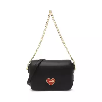 Сумка через плечо Love Moschino, черный