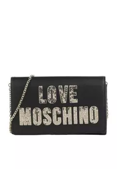 Сумка через плечо Love Moschino, черный