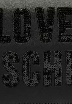 Сумка через плечо Love Moschino, черный