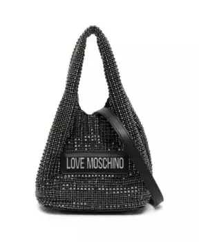 Сумка через плечо Love Moschino, черный