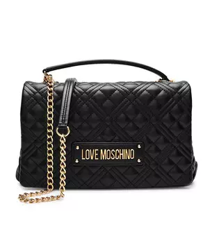 Сумка через плечо Love Moschino, черный
