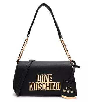 Сумка через плечо Love Moschino, черный