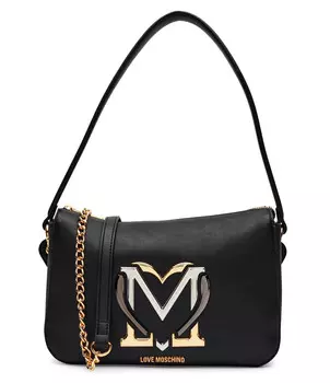 Сумка через плечо Love Moschino, черный